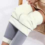 SHAY - Dames Fleece Legging Voor De Winter Pants Zavalori