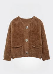Rosalind - Cozy Brei Cardigan Women's Cardigan Zavalori Bruin 8 (S)