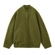 EVA - Oversized Jas Dames Bomberjack Zavalori Leger groen S