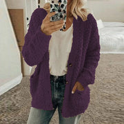 LIEN | Warm Damesvest met Knopen Jas Vrouwen Zavalori