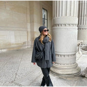 ELARA - Oversized Cape Jas Dames Trench Coat Women Zavalori