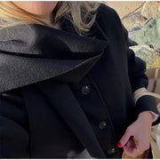 ELARA - Oversized Cape Jas Dames Trench Coat Women Zavalori