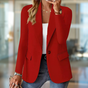 CELINA | Dames Blazer Gender Female Zavalori Rood S
