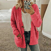 LIEN | Warm Damesvest met Knopen Jas Vrouwen Zavalori