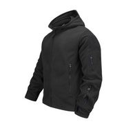 MALIK | Heren Hoodie met Rits - Warme, Winddichte Jas Men Jackets Zavalori Zwart S