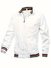 NAUD | Heren Winter Bomberjack Bomber Jackets Zavalori Wit XS