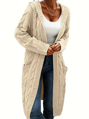 Taylor - Dames Zachte Cardigan Women's Cardigan Zavalori Beige 8 (S)