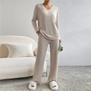 NOLA | 2-delige Lounge-Set voor dames Fashion Women Loungewear All-year Zavalori Abrikoos S
