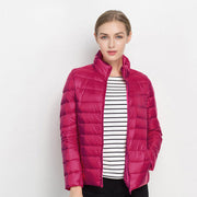 HAVEN - Stijlvolle, waterdichte donsjas voor dames Fashion Women Jacket Spring Zavalori Fuchsia M