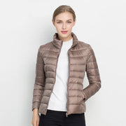 HAVEN - Stijlvolle, waterdichte donsjas voor dames Fashion Women Jacket Spring Zavalori Beige M