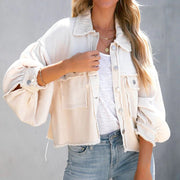 LIV - Jas met Pofmouwen Dames Fashion Women Jacket Spring Zavalori