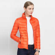 HAVEN - Stijlvolle, waterdichte donsjas voor dames Fashion Women Jacket Spring Zavalori Oranje M
