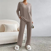 NOLA | 2-delige Lounge-Set voor dames Fashion Women Loungewear All-year Zavalori Khaki S