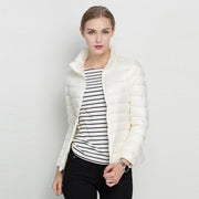 HAVEN - Stijlvolle, waterdichte donsjas voor dames Fashion Women Jacket Spring Zavalori Wit M