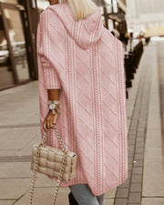 SELIN - Lange Cardigan met Capuchon Women's Cardigan Zavalori