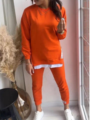 MAUD | Dames Loungeset Voor In De Avond fashion women Zavalori Oranje S
