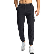 Active Cargo Jogger | Slim Fit | Functioneel ontwerp Men Trousers Zavalori Zwart XS