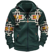 THOMAS | Heren Vest Met Capuchon Hoodie Zavalori Groen S