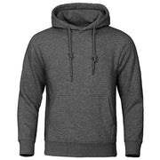 RICK - Heren Hoodie Voor De Winter Hoodie Zavalori Donker-Grijs S