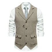 YOVO | Heren Gilet Vest Heren Zavalori Beige S