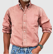ZAVO | Overhemd met lange mouwen en optimaal comfort Shirt heren Zavalori Roze S