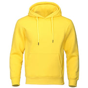RICK - Heren Hoodie Voor De Winter Hoodie Zavalori Geel S