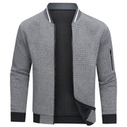 CLAVA | Herenvest met Ritsaccent Jackets Zavalori Grijs XS