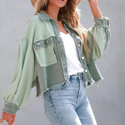 LIV - Jas met Pofmouwen Dames Fashion Women Jacket Spring Zavalori