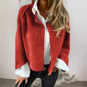 JADA - Dames Gilet - Zacht en Comfortabel vest vrouwen Zavalori Rood S
