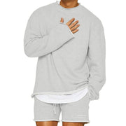 KOEN | Mannen Sweater Voor De Winter Men Sweaters Zavalori Wit Grijs M
