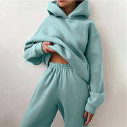JADE - Oversized Dames Joggingpak Fashion Women Tracksuit All-year Zavalori Mintgroen S