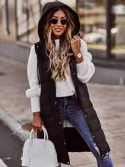 MAYA - Gewatteerde Dames Bodywarmer Voor De Winter Winter Coats Zavalori Zwart S