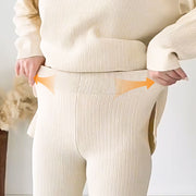 FADE - Relaxed Knitted Loungeset Dames Women's Set Zavalori