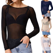 EMMA - Lange Mouwen Mesh Top bestseller2 Zavalori